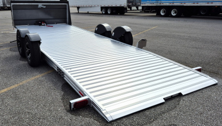 New Timpte EZ720 All Aluminum Deck lowering 7,000lb (GVWR) Car Hauler