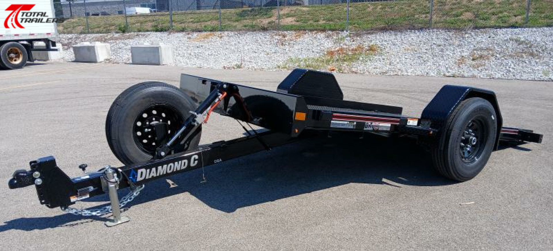New Diamond C Trailers 77 x 12 DSA 7000lb (GVWR) Scissor Lift Tilt Equipment Trailer