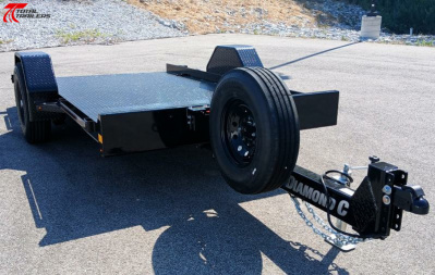 New Diamond C Trailers 77 x 12 DSA 7000lb (GVWR) Scissor Lift Tilt Equipment Trailer