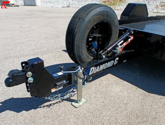 New Diamond C Trailers 77 x 12 DSA 7000lb (GVWR) Scissor Lift Tilt Equipment Trailer