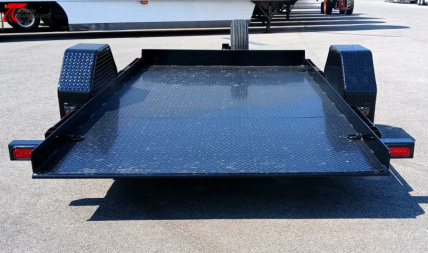 New Diamond C Trailers 77 x 12 DSA 7000lb (GVWR) Scissor Lift Tilt Equipment Trailer