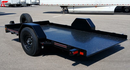 New Diamond C Trailers 77 x 12 DSA 7000lb (GVWR) Scissor Lift Tilt Equipment Trailer