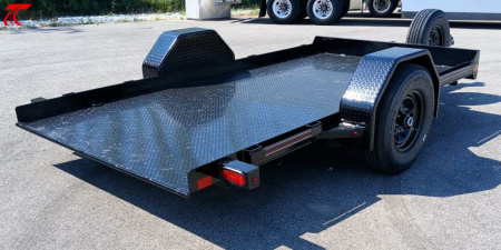 New Diamond C Trailers 77 x 12 DSA 7000lb (GVWR) Scissor Lift Tilt Equipment Trailer
