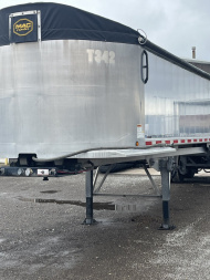 Used 2024 MAC Trailers 39' Dump Semi Trailer w/ Tarp, Liner