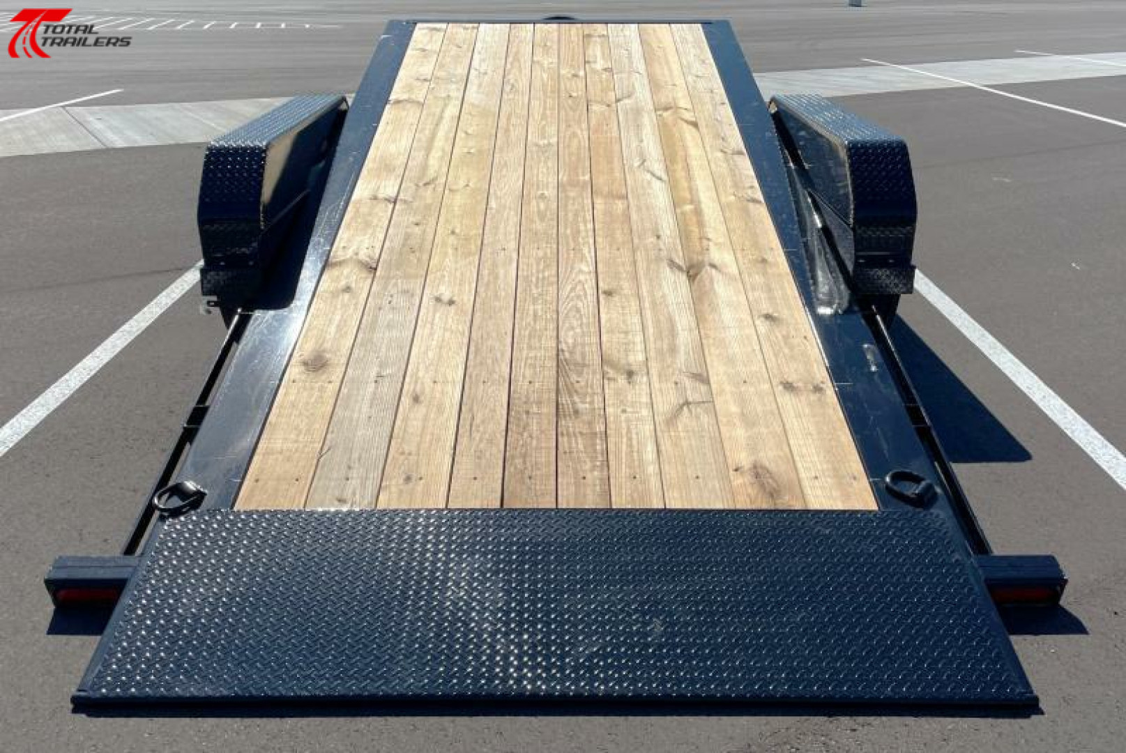 New Diamond C Baseline 22' 16,000LB Tilt Deck Equipment Trailer, 14 Ply Tires, Spare, Tool Box