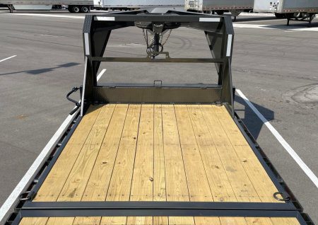 New MAXX-D G8X 24' Gooseneck Gravity Tilt Equipment Trailer 18,000 GVWR, 17.5 Tires, 8K Torsion Axles, Spare