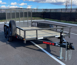 New MAXX- D U3X -83"x 14' Tandem Axle Utility Trailer 7000 GVWR w/ Spare