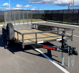 New MAXX- D U3X -83"x 14' Tandem Axle Utility Trailer 7000 GVWR w/ Spare