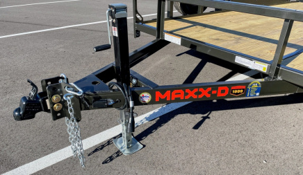 New MAXX- D U3X -83"x 14' Tandem Axle Utility Trailer 7000 GVWR w/ Spare