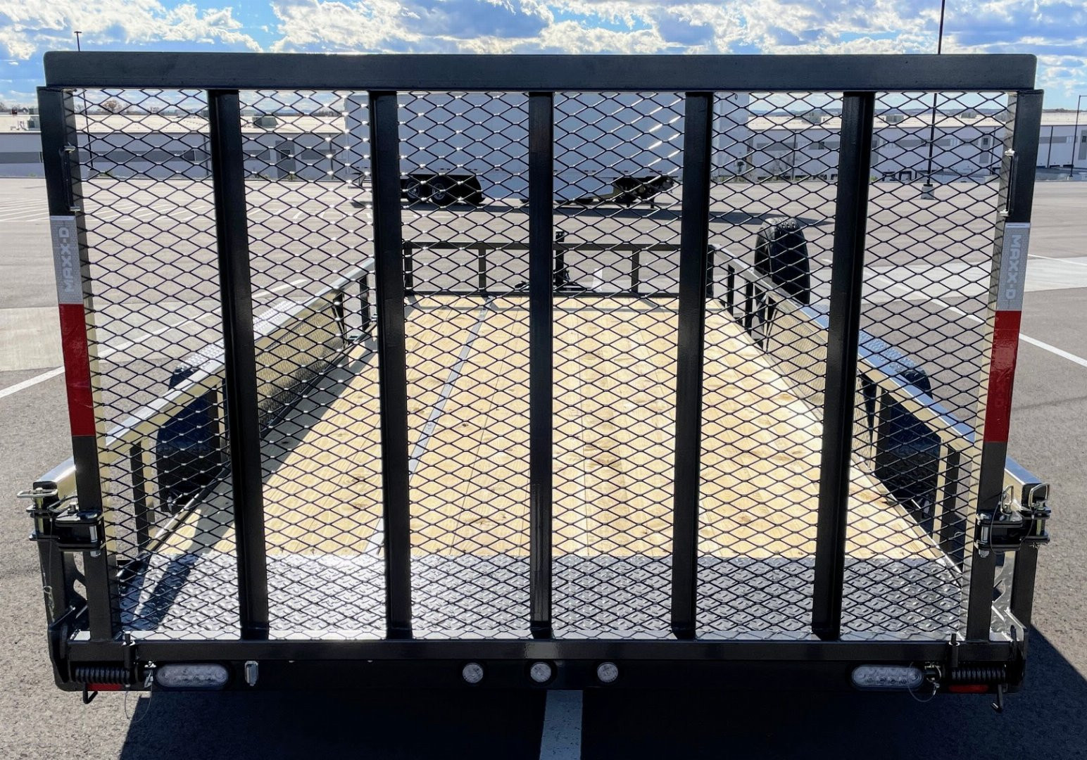 New MAXX- D U3X 83"x 16' Tandem Axle Utility Trailer 7000 GVWR w/ Spare