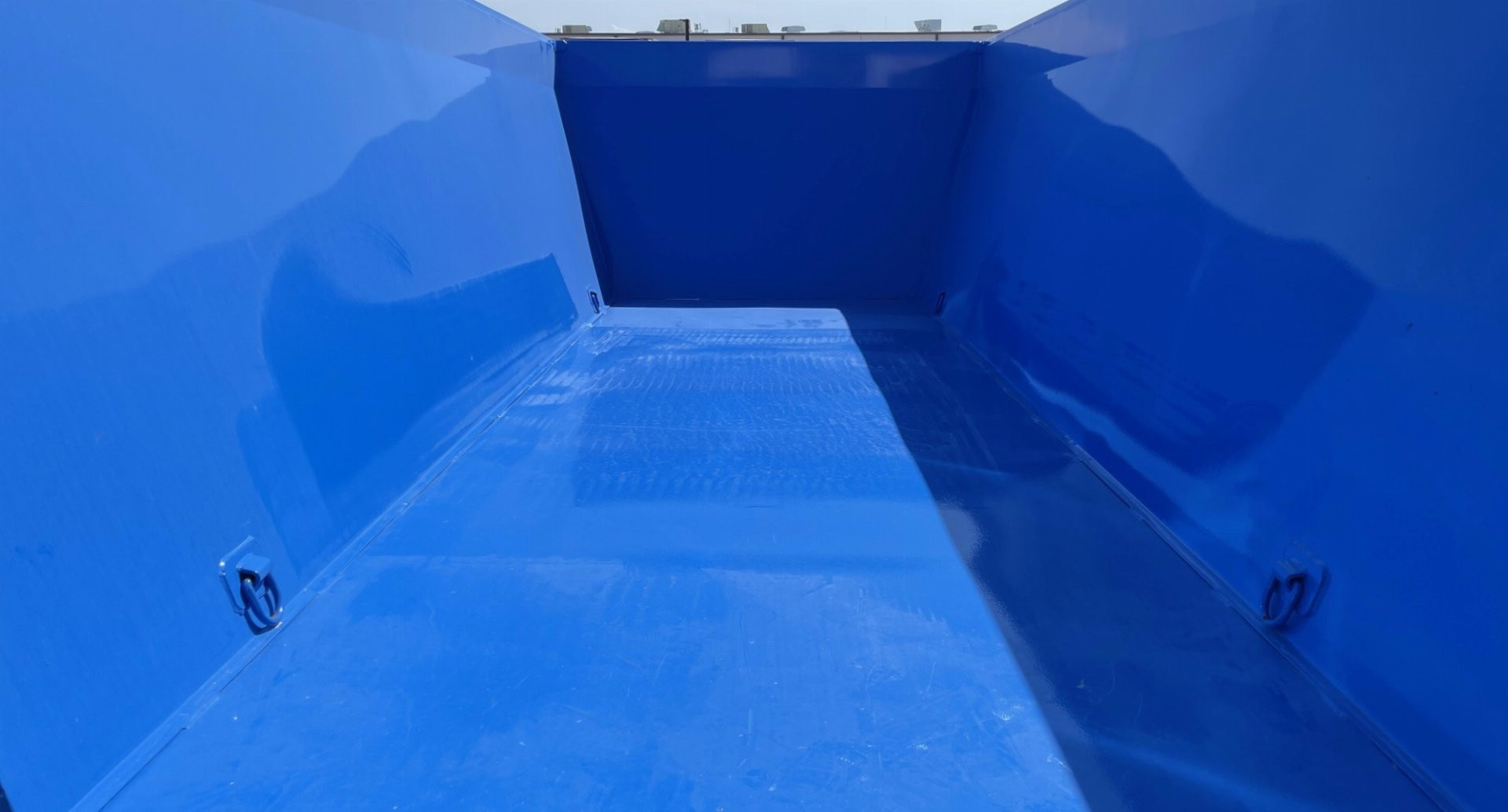 New Horizon Trailers RDZ 16' Bumper Pull Roll Off Dump Trailer-- 17K GVWR-- (3) Blue Bins