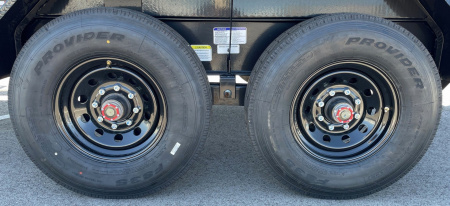 New Horizon Trailers RDZ 16' Bumper Pull Roll Off Dump Trailer-- 17K GVWR-- (3) Blue Bins