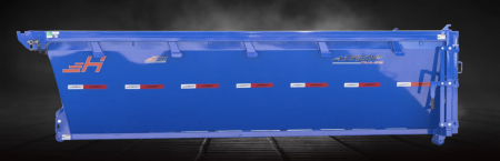 New Horizon Trailers RDZ 16' Bumper Pull Roll Off Dump Trailer-- 17K GVWR-- (3) Blue Bins