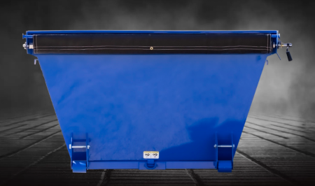 New Horizon Trailers RDZ 16' Bumper Pull Roll Off Dump Trailer-- 17K GVWR-- (3) Blue Bins