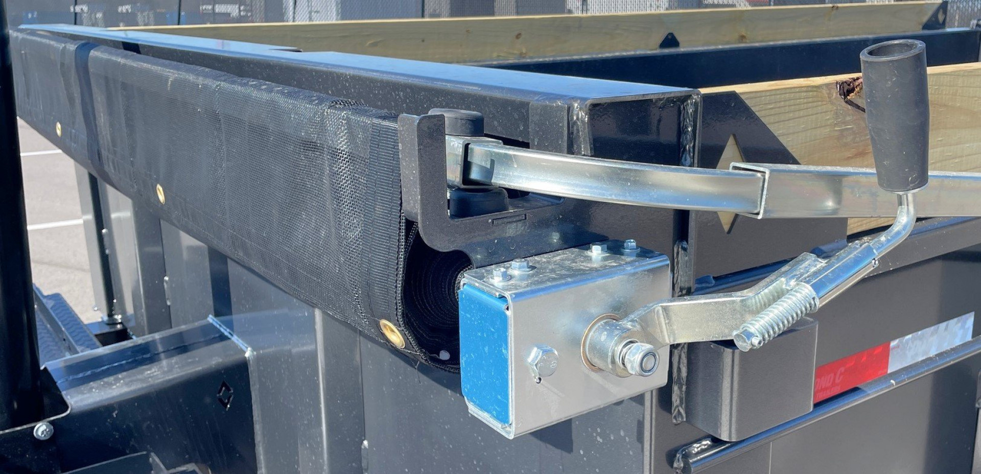 New Diamond C 14' LPT-207 Dump Trailer: 14,900 GVWR , Spare, Ramps, Solar, 24" Sides