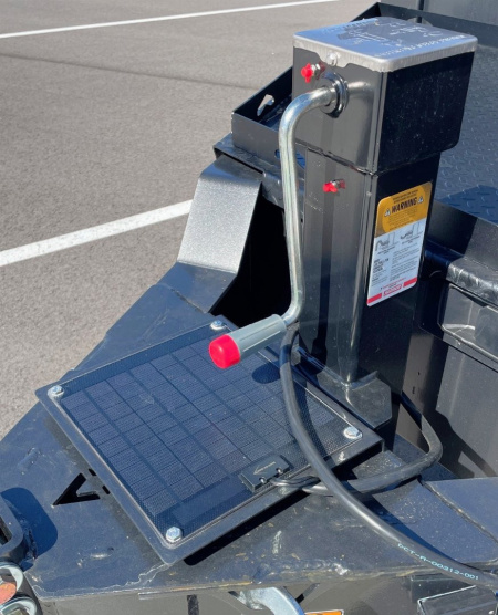 New Diamond C 14' LPT-207 Dump Trailer: 14,900 GVWR , Spare, Ramps, Solar, 24" Sides