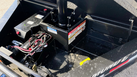 New Diamond C 14' LPT-207 Dump Trailer: 14,900 GVWR , Spare, Ramps, Solar, 24" Sides