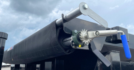 New MAXX-D DSX 83"x 20' Super Heavy Duty Gooseneck Dump Trailer: 21,000 GVWR, 7 Gauge Floor, Spare