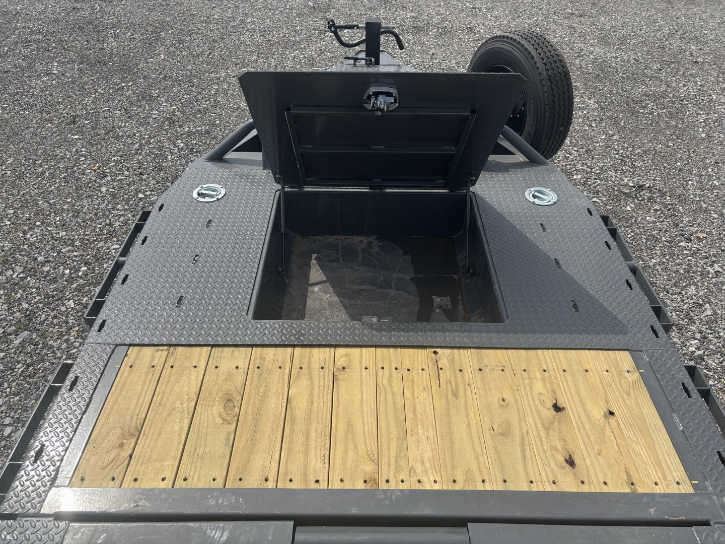 New Horizon 22' Tilt Deck Equipment Trailer 17,000LB, 8K Axles, 17.5" Tires, Spare