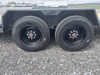 New Horizon 22' Tilt Deck Equipment Trailer 17,000LB, 8K Axles, 17.5" Tires, Spare