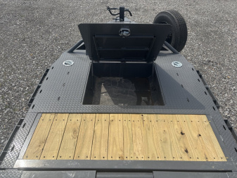 New Horizon 22' Tilt Deck Equipment Trailer 17,000LB, 8K Axles, 17.5" Tires, Spare