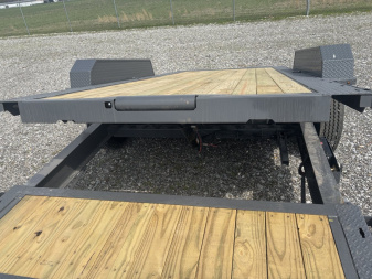 New Horizon 22' Tilt Deck Equipment Trailer 17,000LB, 8K Axles, 17.5" Tires, Spare