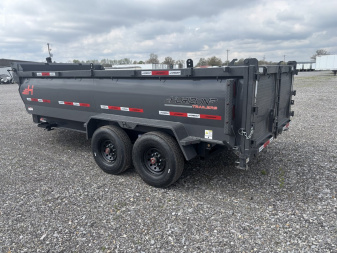 New Horizon 16' Dump Trailer 17,000LB, 36" Sides, 8K Axles, 7 Gauge Floor