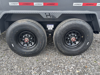 New Horizon 16' Dump Trailer 17,000LB, 36" Sides, 8K Axles, 7 Gauge Floor