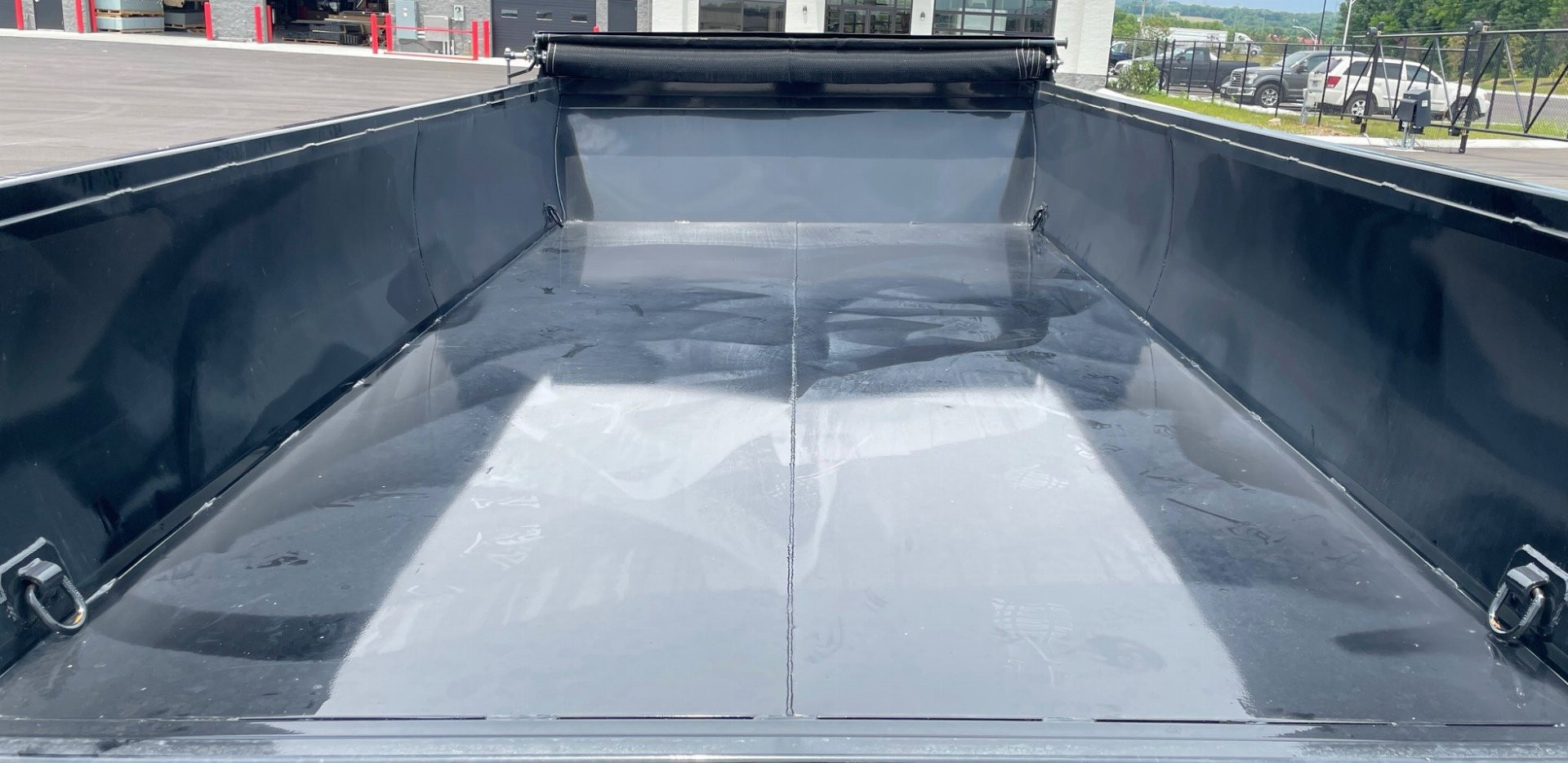 New Horizon Trailers HZ7-14' 14,000lb (GVWR) 14ply Tires, 24" Sides, Spare, Dump Trailer