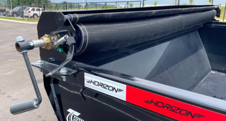 New Horizon Trailers HZ7-14' 14,000lb (GVWR) 14ply Tires, 24" Sides, Spare, Dump Trailer