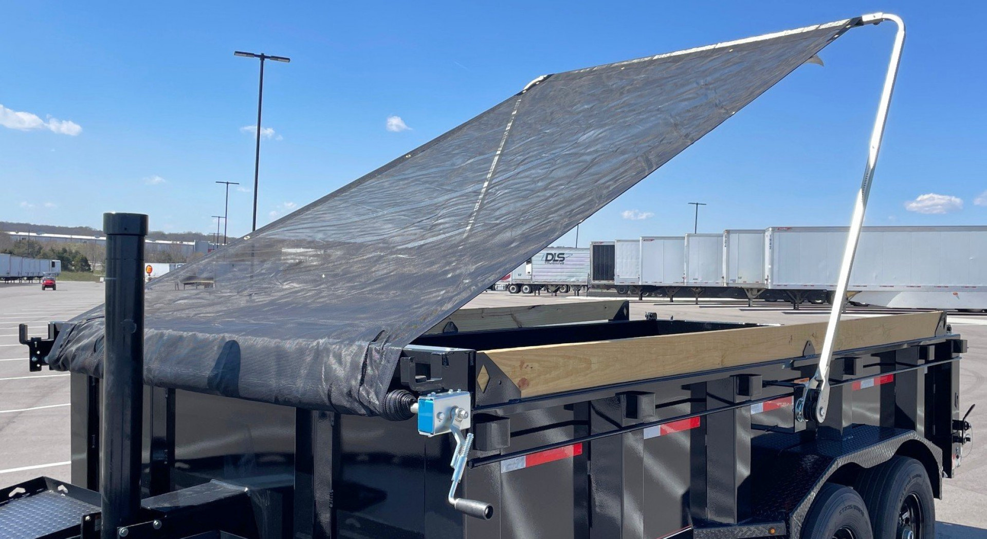 New Diamond C 14' LPT 207 Dump Trailer: 14,900 GVWR, SPARE, RAMPS, SOLAR