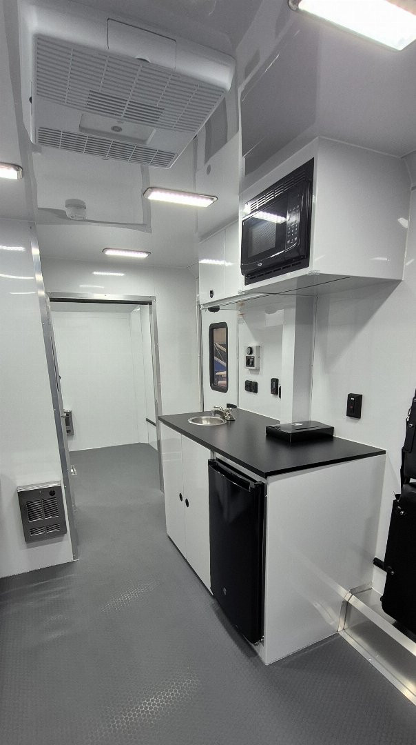 New 24’ Front Office Dispatch Command Trailer w/ Bathroom, Generator