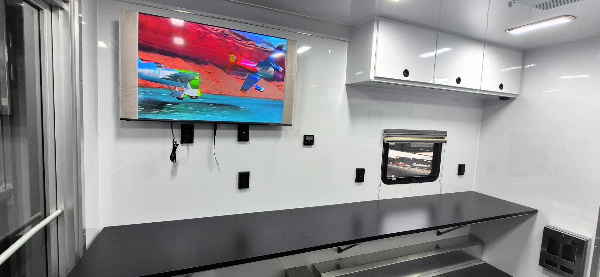 New 24’ Front Office Dispatch Command Trailer w/ Bathroom, Generator