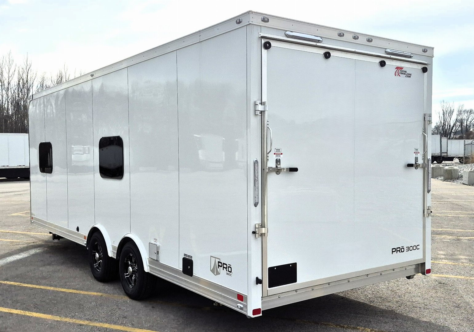 New 24’ Front Office Dispatch Command Trailer w/ Bathroom, Generator
