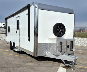 New 24’ Front Office Dispatch Command Trailer w/ Bathroom, Generator