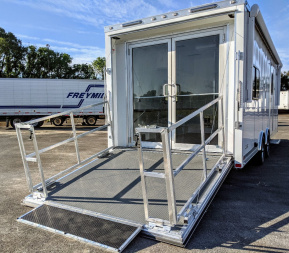 New 24’ Front Office Dispatch Command Trailer w/ Bathroom, Generator