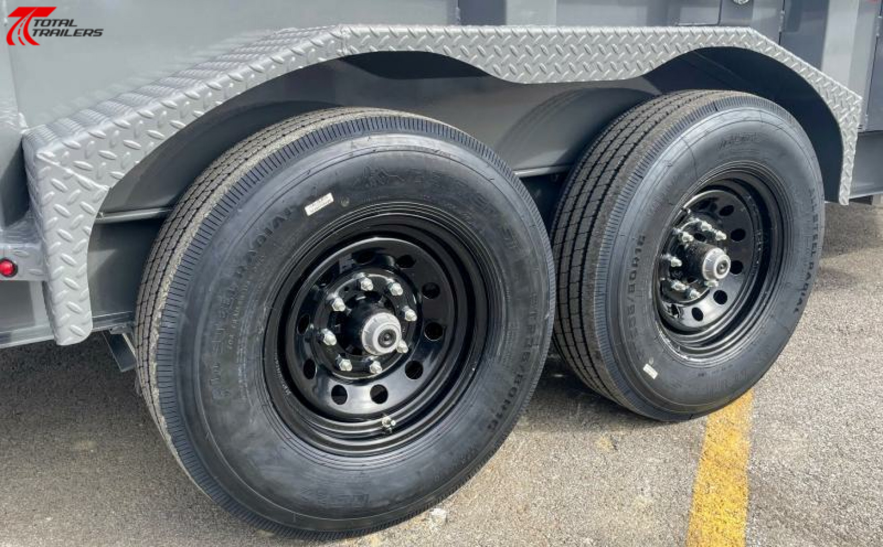 New Diamond C Trailers LPT-207-14' Dump Trailer 14,900LB Drop Axles, Board Brackets