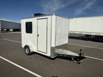 New 6x10 Fiber Optic Splicing Trailer: AC/Heat, 7' Height