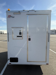 New 6x10 Fiber Optic Splicing Trailer: AC/Heat, 7' Height