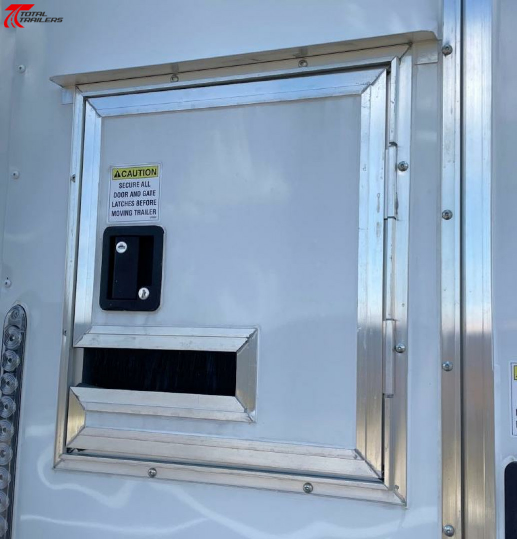 New 7x12 Fiber Optic Splicing Trailer w/ Counters, Cabinets, Scene Lights, Cable Doors