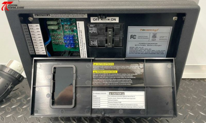 New 7x12 Fiber Optic Splicing Trailer w/ Counters, Cabinets, Scene Lights, Cable Doors