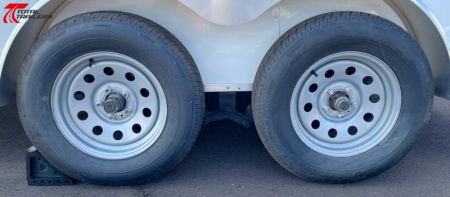 New 7x12 Fiber Optic Splicing Trailer w/ Counters, Cabinets, Scene Lights, Cable Doors