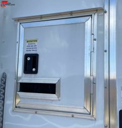 New 7x12 Fiber Optic Splicing Trailer w/ Counters, Cabinets, Scene Lights, Cable Doors