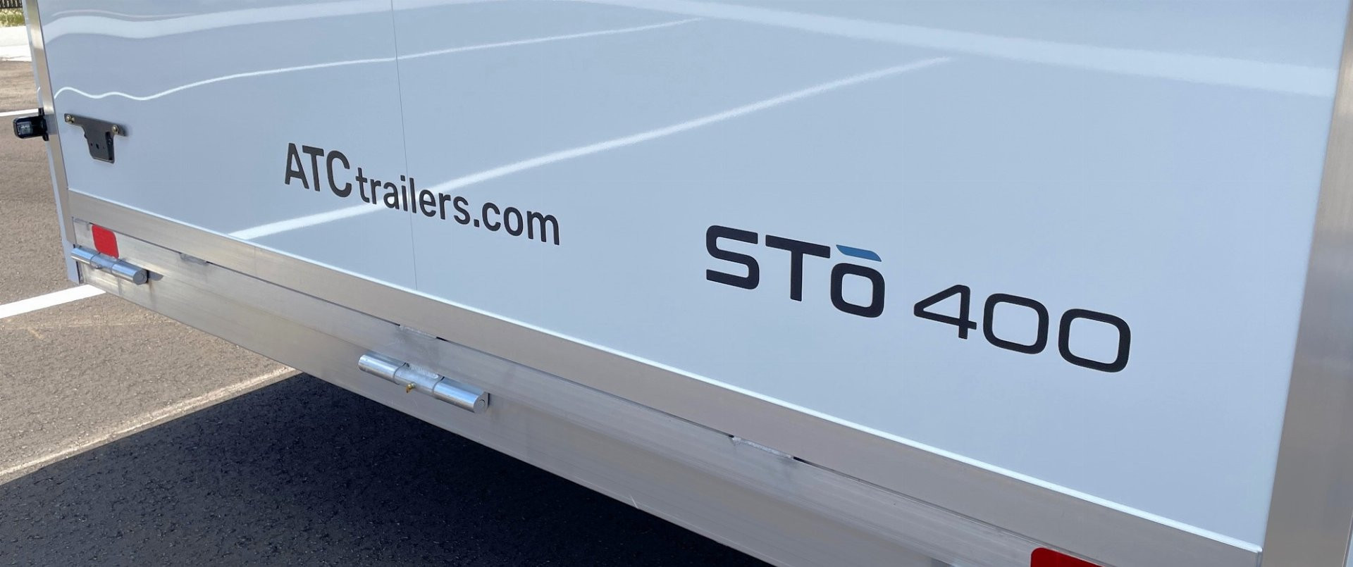 New ATC STo 400 Aluminum 7x16 Enclosed Cargo Trailer, Screwless, Torsion Axles