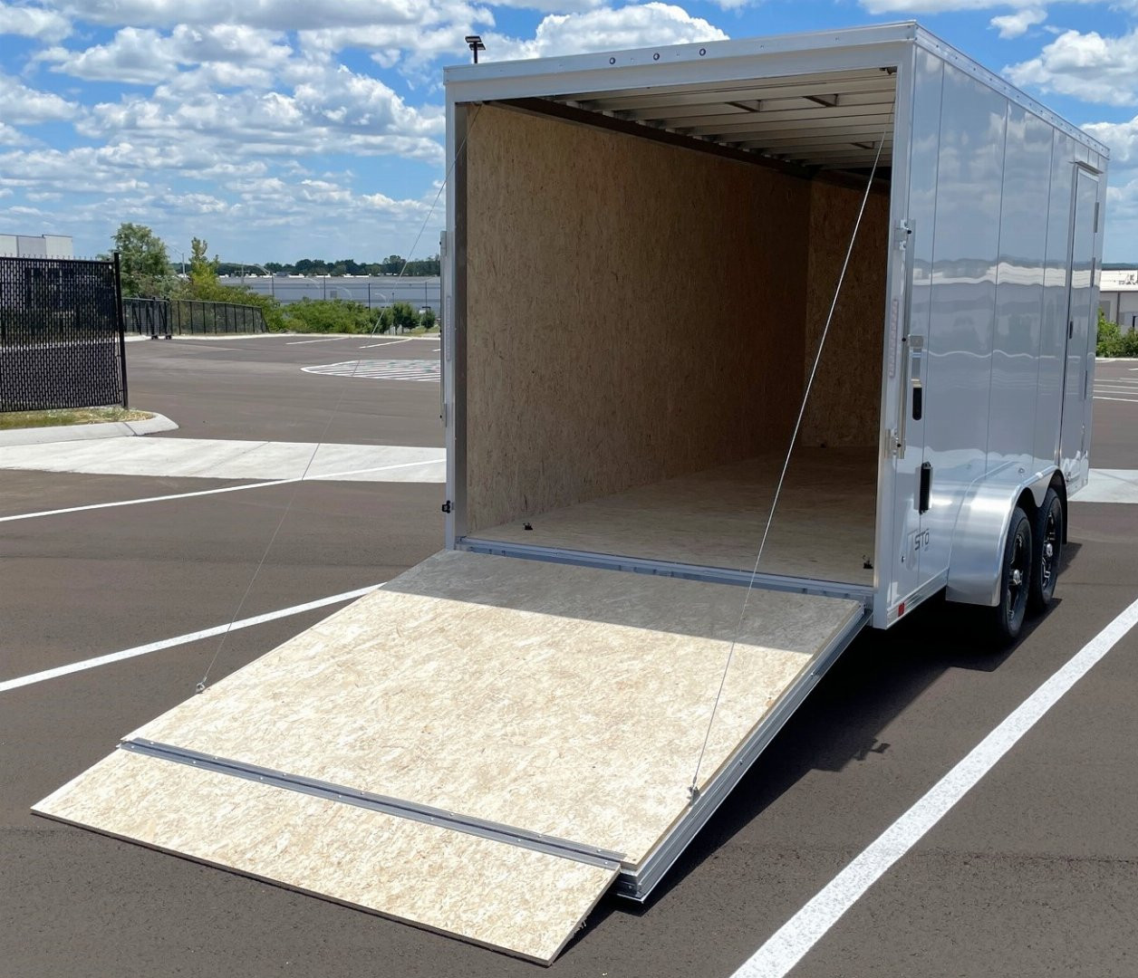 New ATC STo 400 Aluminum 7x16 Enclosed Cargo Trailer, Screwless, Torsion Axles