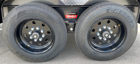 New Diamond C LPT 207 - GN 14' Dump Trailer -32" Sides, 16,000 GVWR, 17.5 Tires, Straight Axles