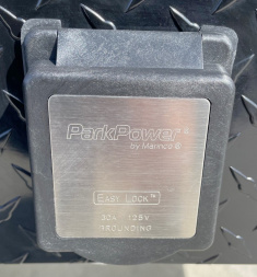 New ATC 8.5 x 24' BLACKOUT Enclosed Car Hauler, 9,990LB, AC, Escape Door, Cabinets, Spare Tire