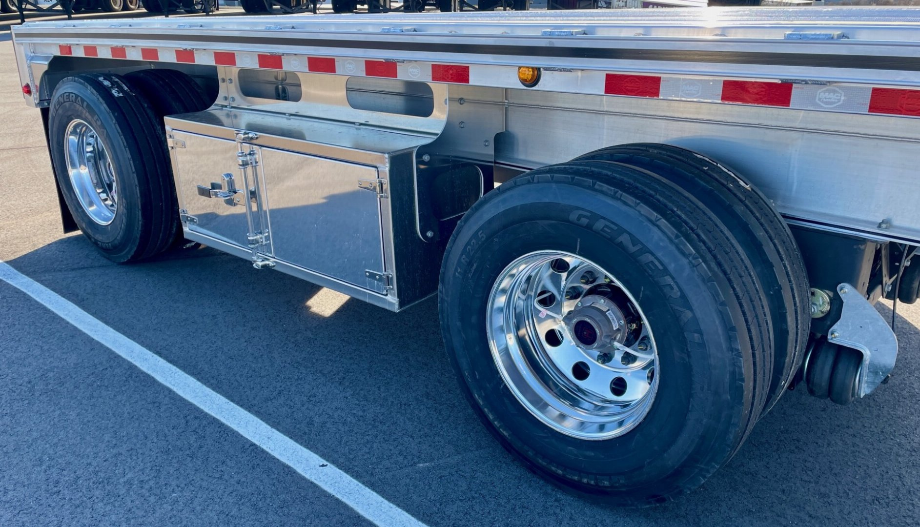 Used 2026 MAC 48' Flatbed Semi Trailer