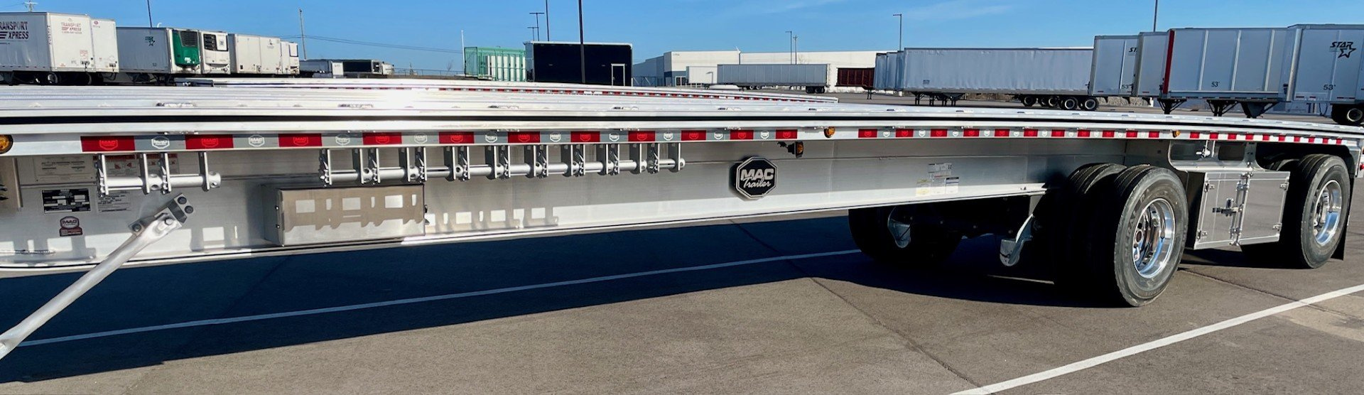 Used 2026 MAC 48' Flatbed Semi Trailer