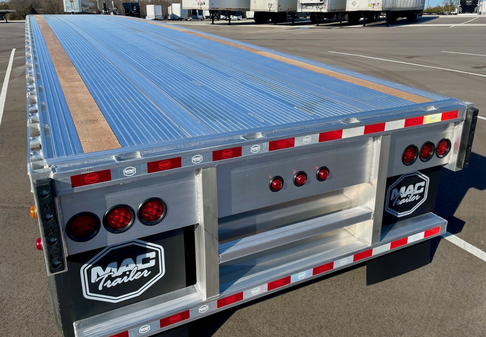 Used 2026 MAC 48' Flatbed Semi Trailer